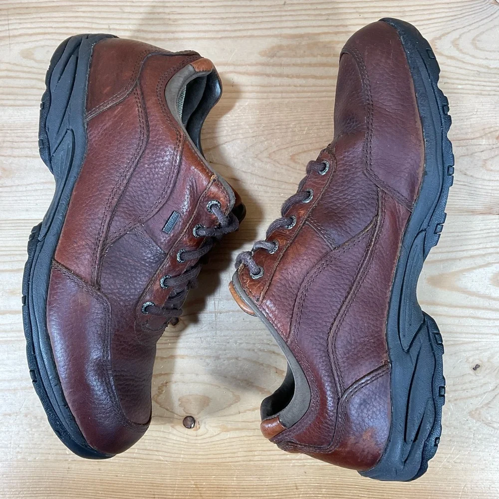 Cabela's Dry-Plus Leather Casual Hiking Shoes Size Men’s 12 D Brown 82-3422